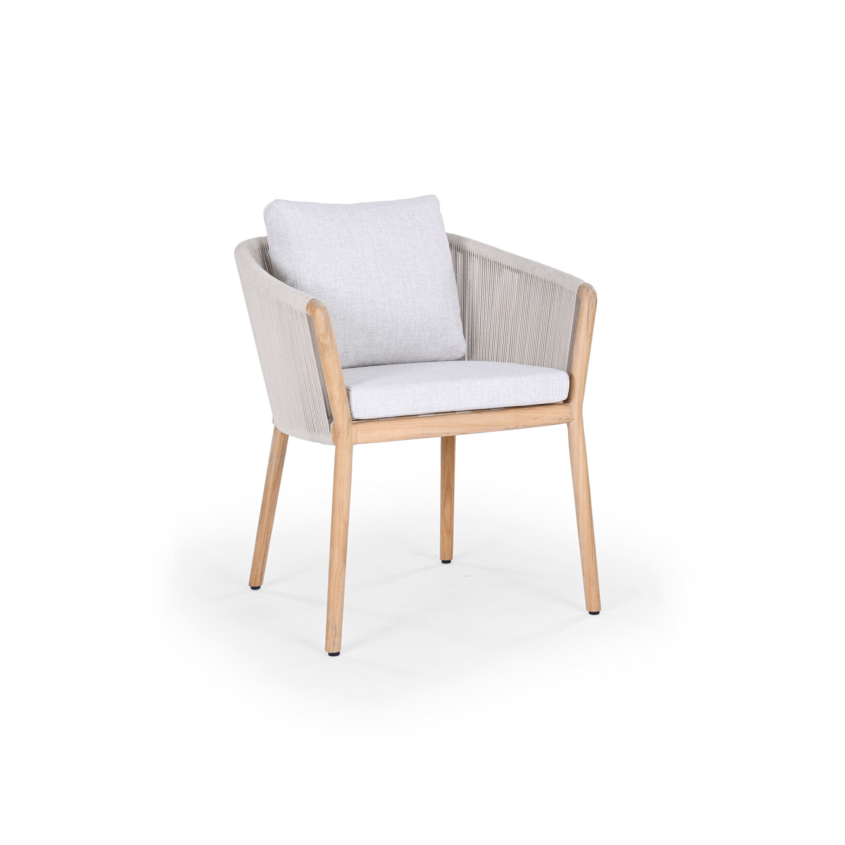 New york teak dining armchair